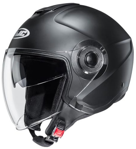 HJC, Motorrad-Jethelm i40N Semi Mat Schwarz, XXL