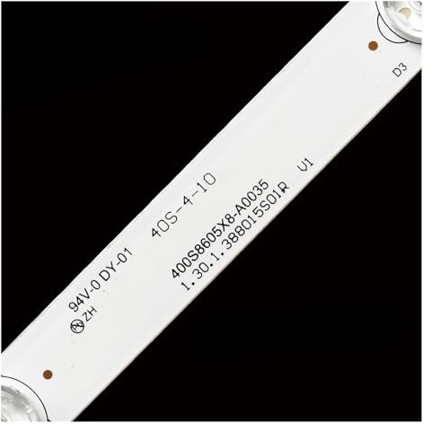 8 Teile/satz 389mm Hintergrundbeleuchtung LED TV for Für Phi/l.co 40 zoll 400S8605X8-A0035 6V 1W Licht Streifen TV Reparatur Ph40r86 Ph40r86dsgw