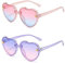Hifot 2 Stück Sonnenbrille Kinder für Jungen Mädchen,UV 400 Schutz Kleinkind Sonnenbrille Herzchen Baby Party Geschenk Outdoor Strand Kinder Sonnenbrillen 3-12jahre