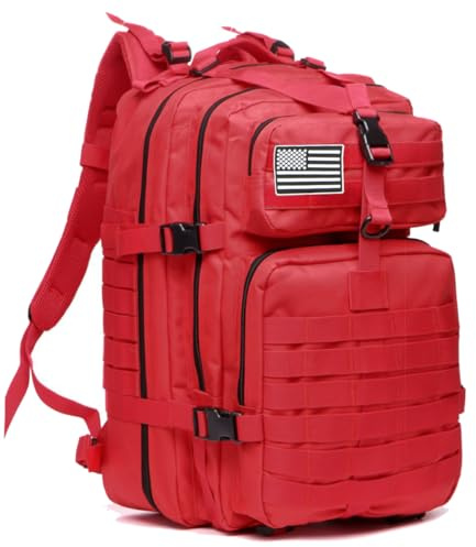 GUJOIN Sac à dos de chasse en nylon résistant 50 l - Sac à dos militaire - Sac à dos tactique - Camping - Sac de randonnée