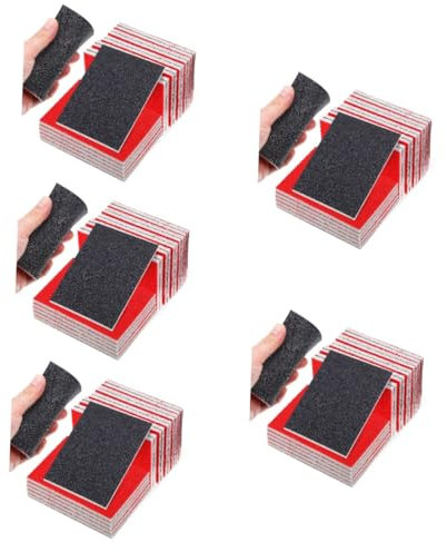 JECOMPRIS 100pezzi Spugne Abrasive Per Smerigliatura Kit Per Auto e Grane Per e Riparazione Te