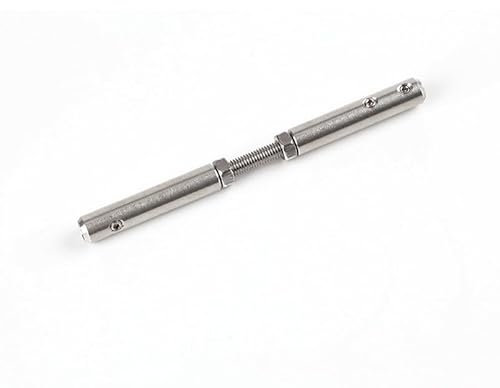 Drahtseilklemmen, Drahtseilklemmen, Drahtseil-Kreuzklemme, 1,5/2/3/4/5/6/8/10/12 mm, Gewindebolzen, Spannhandschraube, Klemme, Endstück mit Sechskant-Madenschraube, Drahtseilklemmen(8mm)