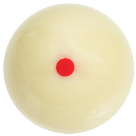 CORHAD Professioneller Billard Trainingsball 5,72cm Aus Polyesterharz Billard Übungsspielball Mit 6 Punkten Widerstandsfähig Und Verschleißfest Für Einsteiger Und Fortgeschrittene