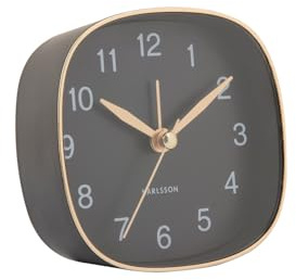 Karlsson [DL Alarm Clock Travel Square Black