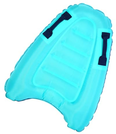 Tragbare Aufblasbare Surfbrett - Pool Floatiies Beach Toys, PVC Floating Surfboard | Leichtes Leichtes Pool -Float -Zubehör Mit Multifunktionalen Gürteln Und Griffen Für Kinder Und Erwachsene, 30x23x8