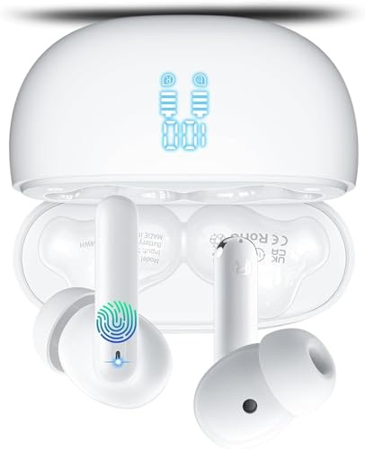 VEKJ AI Language Translation Earbuds Real Time, Supports 164 Languages With AI App, 3-in-1 Bluetooth 5.4 Translator Earbuds