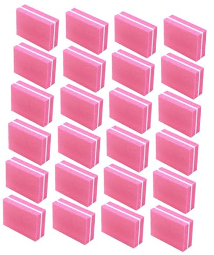 OATIPHO 50pcs Mini Sponge Nail Files Nail Polishing Blocks Double-Sided Shaping for Manicure and Pedicure at Home