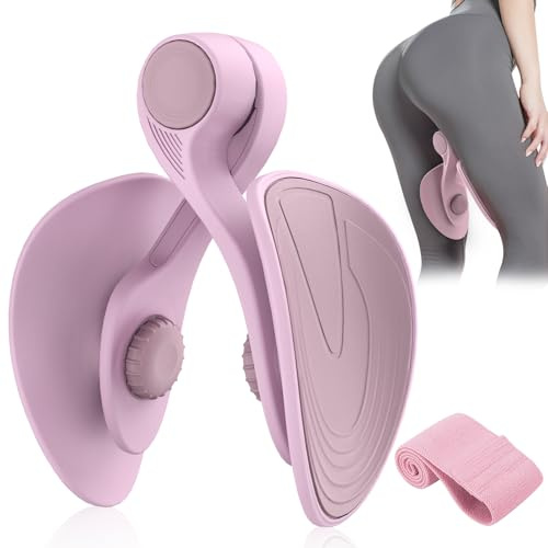 Ejercitador de Piernas y Suelo Pélvico 16/22 kg con Banda Entrenador Kegel | Máquina Multifuncional de Musculación para Fitness en Casa, Fortalecedor de Glúteos, Tronco y Abdominales Propioceptivo