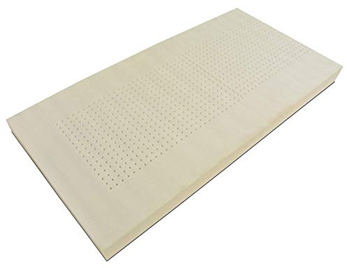 Baldiflex Babymatratze, 60 x 120 cm, Höhe 10 cm, aus Waterfoam, Antistickschutz, abnehmbar, milbendicht, Babybett
