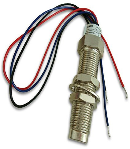 KUS Holzer Sensor Tacho Drehzahlsensor für Tachometer Tacho Kilometerzähler (M18x1,5)