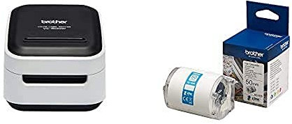 Brother VC-500W Farb-Etikettendrucker + CZ-1005 Farbetikettenrolle