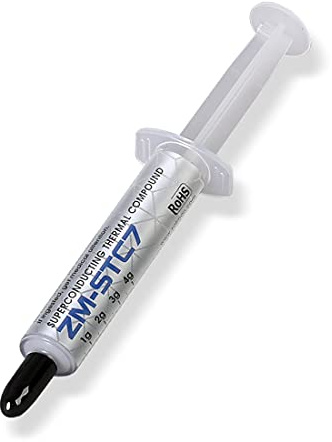 Zalman Supraleitende Wärmeleitpaste für alle Cpu Kühler, Beste Kühlleistung (STC7 - 4g)