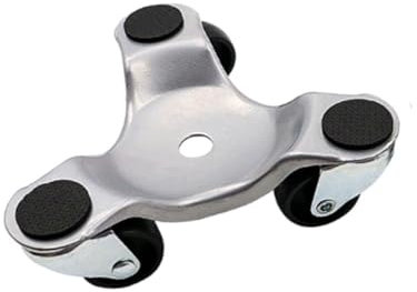 Alnicov 1pcs Furniture Rollers,Transport Rollers,3 Swivel Castors,Rolling Board Moving Aid,Durable And Easy To Use