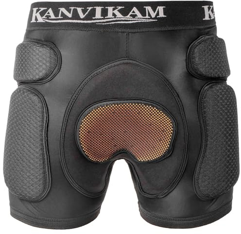 Kids 3D Padded Shorts for Skateboard Skiing Snowboard,Silicone and EVA Pads Shorty Pants Effectively Protect Child's Hips Tailbone