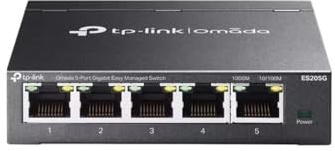 Omada Switch Easy Managed 5 Porte Gigabit - ES205G