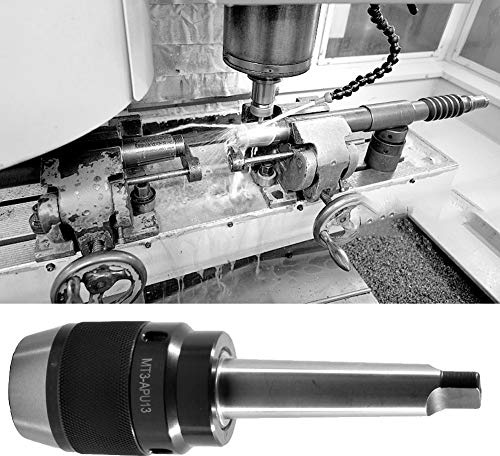 Llave de Portabrocas, Mini Portabrocas Portabrocas sin Llave Portabrocas para Amoladora Angular Fresadora CNC Portabrocas Integrado de Plana para Amoladora Eléctrica Máquina de