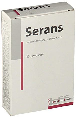 Serans 20 compresse - Distensivo e rilassante, Il rimedio naturale per la gestione dell'ansia e dello stress.