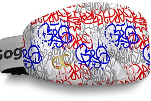 GogglesCover Ski Goggles Protective Cover, Protective Goggle Cover Portable, Ski Goggle Cover Sleeve Anti-Scratch, Ski Goggles Accessories, Ski Equipment, Graffiti design