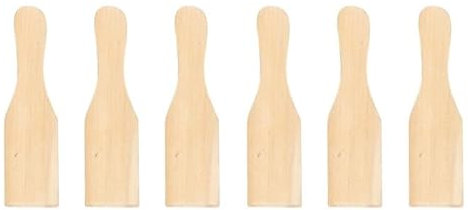 Lot de 6 Spatules à Raclette Convi 15cm Naturel