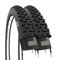 Ecovelò 24 X 1.95 2 Cubiertas MTB 24 x 1,95 (50-507), Adultos Unisex, Negro, Talla única