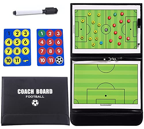 Dantolo Tableau Football Tactique Entraîneur Board,Tablette Coach Foot
