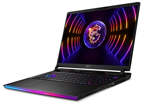 MSI Raider GE68HX 13VI-091XES - Ordenador Portátil Gaming 16 16:10 QHD+, 240Hz (Intel Core i9-13980HX, RTX 4090-16GB, 32GB RAM, 2TB SSD, Sin Sistema Operativo) Black - Teclado QWERTY Español