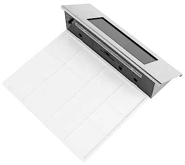 osiuujkw Solar Powered House Number Light 6500k 120 Degree IP65 Waterproof Detachable Replacement Doorplate Lamp with Screws