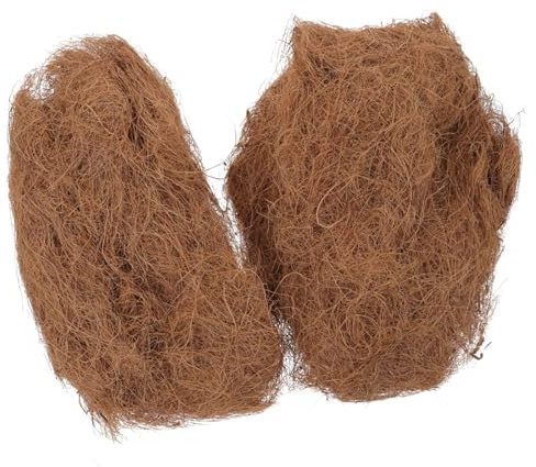 YARNOW 1 Palma Da Cocco Terreno Di Seta Noci Di Cocco Fibra Di Fioriera Disco Fibra Di Cocco Artigianato Cuscini Vaso Di Fiori Fibre Di Albero Vaso Di Fiori Di Cocco Fibra Di Cocco Vaso