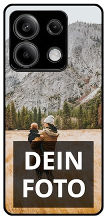 PhotoFancy® - Xiaomi Redmi Note 13 5G Hülle mit Foto Personalisieren - Handyhülle selbst gestalten (Softcase)