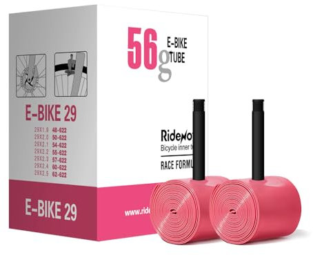 Ridedew Fahrradschläuche aus TPU, 56 g, mit 42 mm Schrader-Ventilen