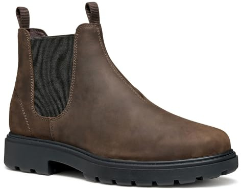 Geox U Spherica Ec7, Stivale alla Caviglia Uomo, caffè, 43 EU