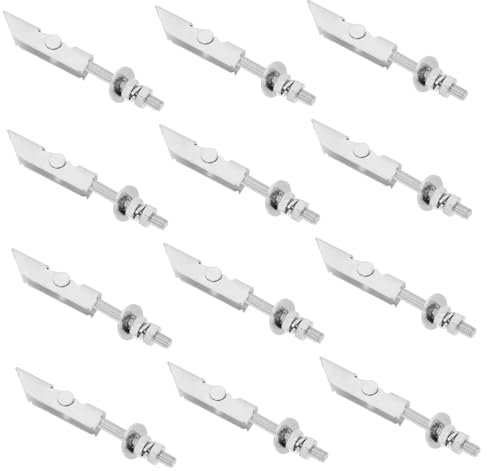 COSMEVIVI 12pcs Heavy Duty Toggle Bolt Drywall Anchor Frame Hanging Anchors for Ceiling Drywall Securing Kit Wing Nut Variety Pack for Plasterboard Hooks and Wall Brackets for Shelves