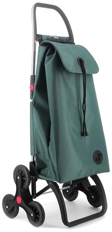 Rolser I-Max MF 6 Wheel Stair Climber Foldable Shopping Trolley - Sea Coast