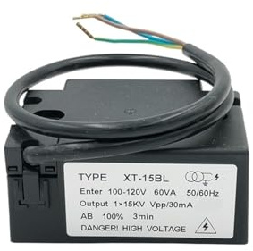 Accenditore ad alta tensione da 100-120 V, accensione caldaia a gasolio, unità di controllo accenditore bruciatore a gas, 110 V mono/bipolare(For oil burner)