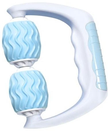 ELAYARD Ergonomische Massage Rolle mit Abs Material für Muskelentspannung und Bequemen Griff für Fitness und Yoga zur Effektiven Faszienmassage