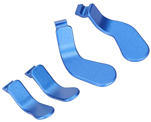BONKZEBU Levette Intercambiabili in Acciaio Inossidabile Series 2 per Accessori Controller One, [4 pezzi], Facili da Sostituire