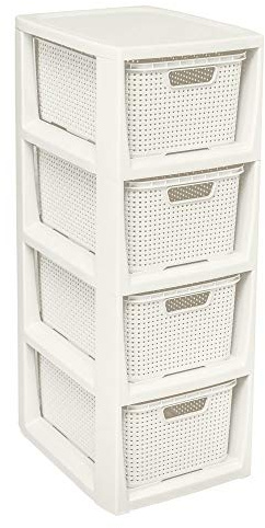 BranQ Home essential 5901098172615 Hylla, Beige, 29.5 x 24 x 64.2 cm