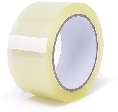gws Självhäftande Packband förpackningsband paketband 66 m: 50 mm brun - transparent färg transparent, längd 66, bredd i mm 50, ItemPaketantal 36
