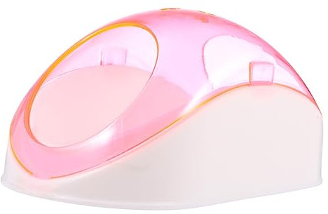 Hohopeti Sandbadezimmer Für Haustiere Mit Filterschaufel Aus Kunststoff Für Chinchillas Und Hamster Zufällige Farbe