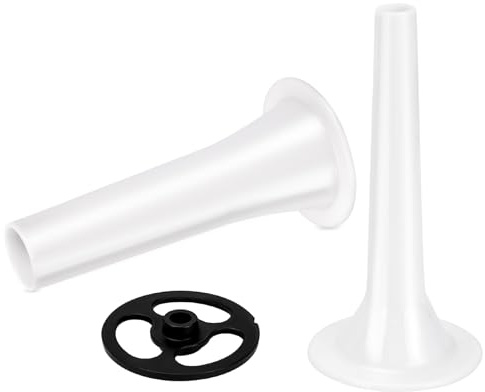 Standmixer Wurstfüller Kit Ersatz für KitchenAid FGA Food Fleischwolf Aufsatz, Wurstfüllröhren, kompatibel mit KitchenAid Mixer Wurstfüller Maker | Wurstfüllrohr-Aufsatz, kompatibel mit KitchenAid-Mixer, Wurstfüller