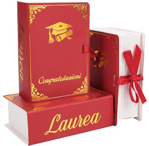 Scatola Italiana Laurea Congratulazioni Nastro (25)