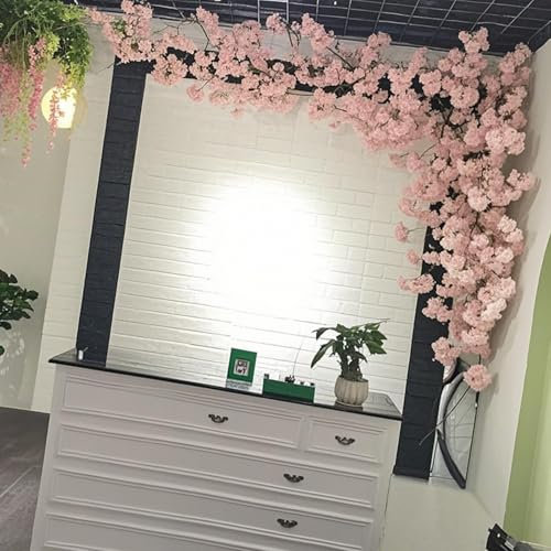 Hltdzer Cerisier Japonais Artificiel Grande Plante Artificielle Interieur Arbre Artificielle Interieur Intérieur Décor À La Maison Simulation Arbre Fausse Fleur Arbre à Fleurs artificielles