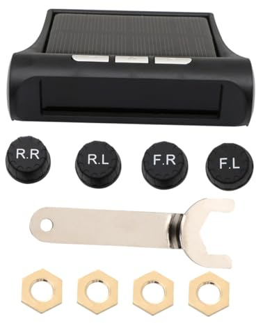 Ciieeo Sistema de Monitoreo de Presión de Neumáticos Tpms con Pantalla