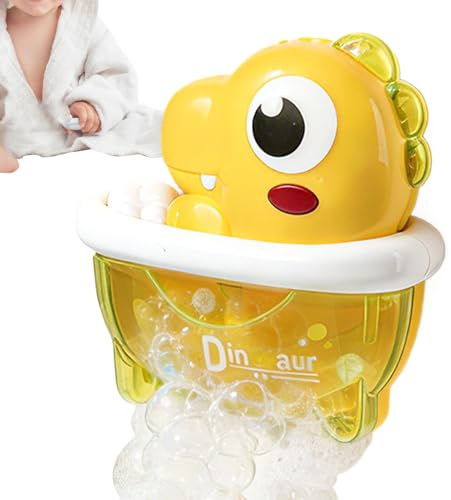 Máquina de Burbujas para Bañera,Juguete de Ducha con Luz - Generador Automático de Burbujas para Baño,para de Cumpleaños Jardín Piscina Playa al Aire Libre