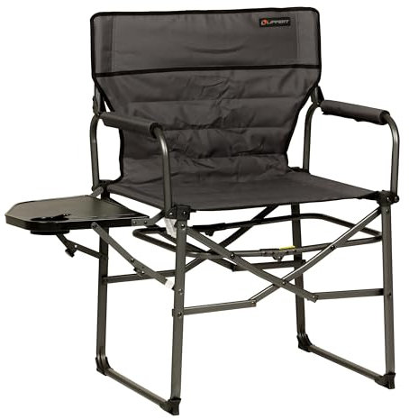 Lippert Scout XL Regiestuhl mit Beistelltisch Dunkelgrau