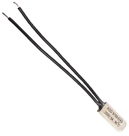 Aexit 250V 5A KSD9700 90 Grad Celsius Bimetall Temperaturschalter/Thermostat, bis zu