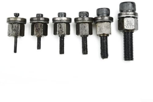 Tuercas de cabeza de tuerca de remache manual de instalación simple accesorio para tuercas para M3 / M5 / M6 / M8 / M10 (M6)