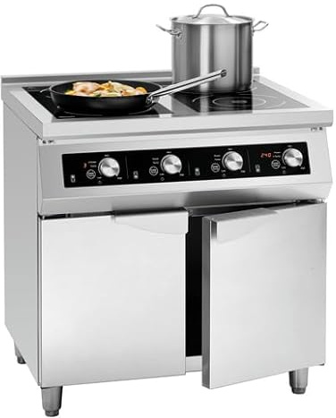 Forno a induzione a 4 zone GU - piano cottura in vetroceramica - Bartscher
