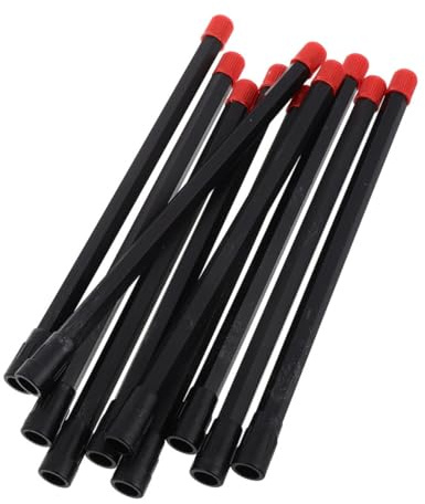 VALICLUD Valvula Conexión Segura y Uso Conveniente 10 Piezas de Plástico Neumatico Alargador Extensión de Vástago Flexible para Motocicleta y Bicicleta