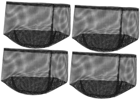 SUPVOX 4pièces Pot De Jardinière Aquatique Maille Sacs De Culture pour Étang Conteneurs De Plantation Rond pour Plantes Aquatiques Plantes Terrestres